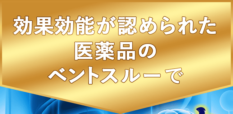 ベントスルーで