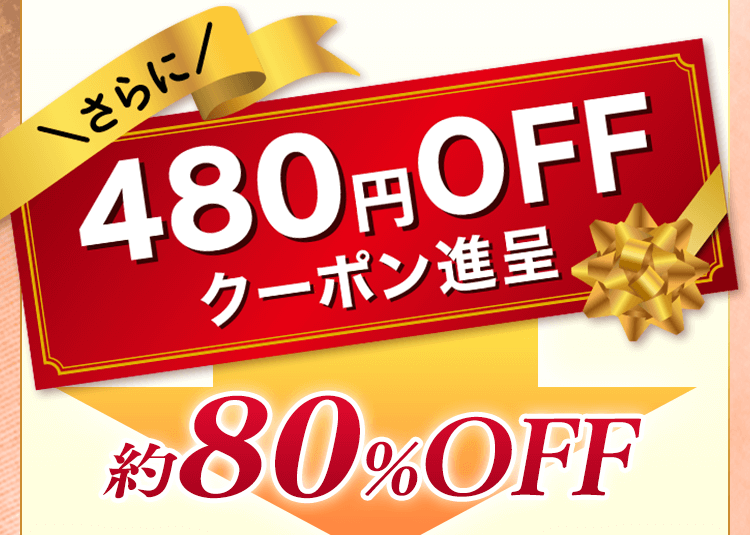 480円OFFクーポン