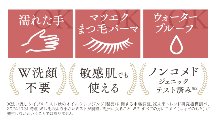 濡れた手OK
