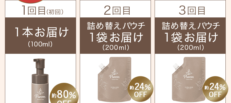 パウチでお届け