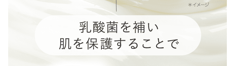 乳酸菌を補うことで