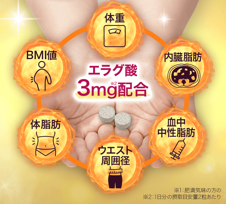 エラグ酸3mg配合