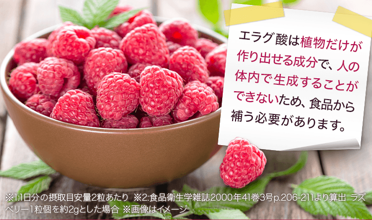 エラグ酸は植物だけが作り出せる成分