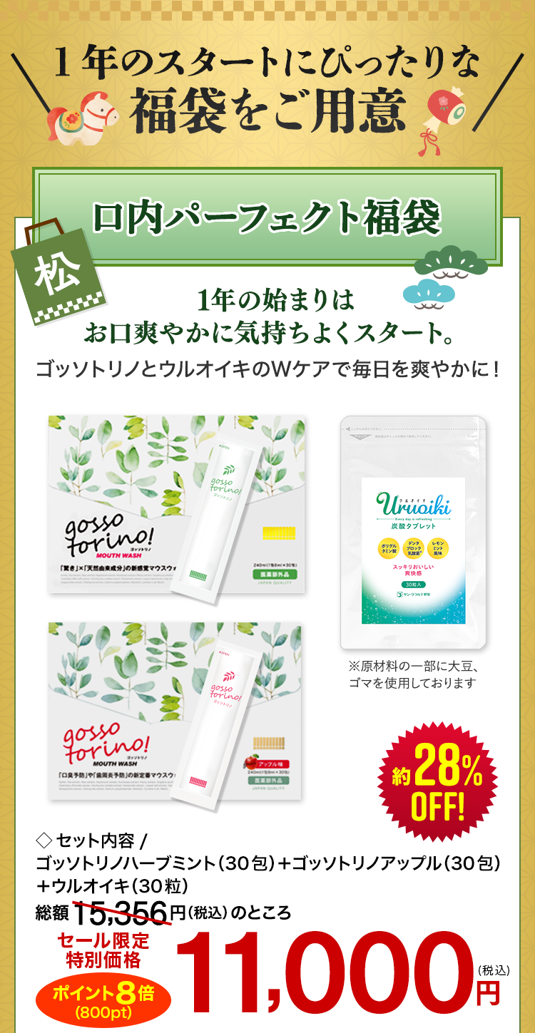 【松】口内パーフェクト福袋