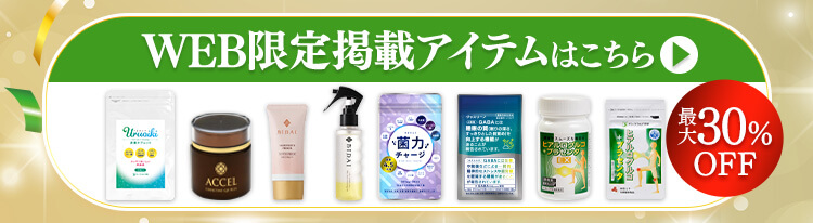 WEB限定アイテム
