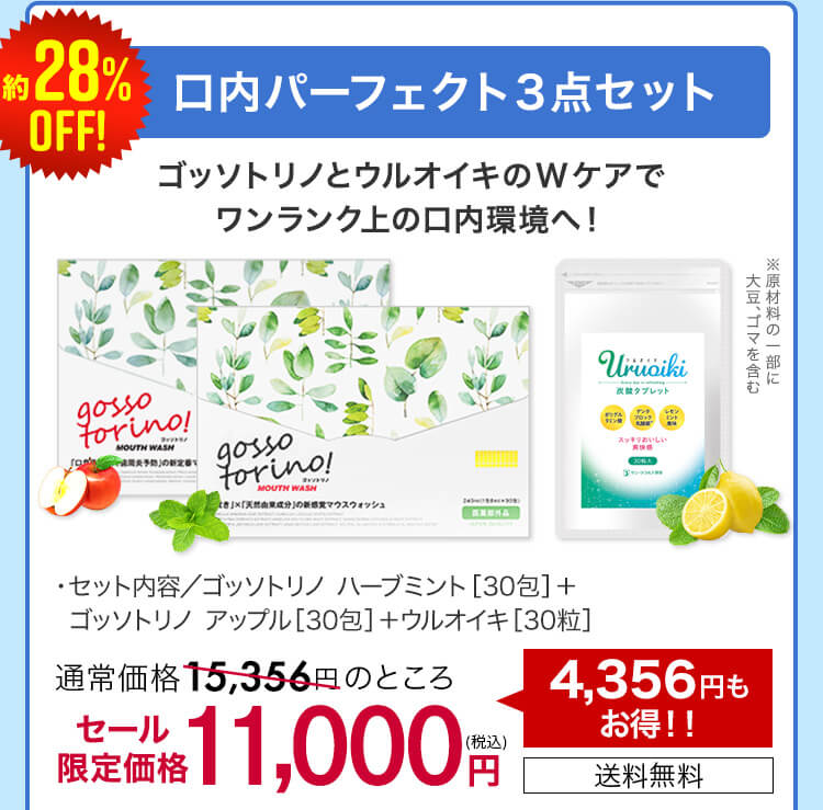 口内パーフェクト3点セット